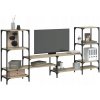 VidaXL TV stolík, dub sonoma, 206,5x28,5x95 cm VidaXL TV stolík, dub sonoma, 206,5x28,5x95 cm