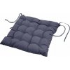 Douceur d`Interieur Prošívaný polštář na židli s lemováním ESSENTIEL, 40 x 40 cm Douceur d`Interieur Prošívaný polštář na židli s lemováním ESSENTIEL, 40 x 40 cm