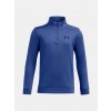 Chlapčenská mikina Under Armour UA Armour Fleece 1/4 Zip Modrá YLG Chlapčenská mikina Under Armour UA Armour Fleece 1/4 Zip Modrá YLG