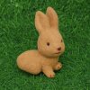 Veľkonočný flísový zajačik ležiaci 9 x 6 x 4cm hnedý Veľkonočný flísový zajačik ležiaci 9 x 6 x 4cm hnedý
