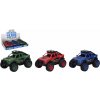 Auto terénny pick up plast 13cm na zotrvačník - mix variantov či farieb Auto terénny pick up plast 13cm na zotrvačník - mix variantov či farieb