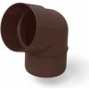 Covernit Plastové koleno pre odkvapový zvod PVC 63 mm hnedá Covernit Plastové koleno pre odkvapový zvod PVC 63 mm hnedá