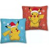 Halantex vankúš Pokémon Pikachu X-mass oboustranný 40x40 Halantex vankúš Pokémon Pikachu X-mass oboustranný 40x40