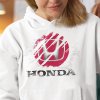 Mikina s potlačou HONDA Pánsky Biela 3XL Mikina s potlačou HONDA Pánsky Biela 3XL