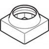 Hansgrohe Kryt okolo kazety, chróm 93078000 Hansgrohe Kryt okolo kazety, chróm 93078000