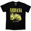 Metal Rock Off Nirvana In Utero Band Photo čierne