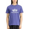 Alpha Industries Basic T Shirt night purple tričko pánske Farba: fialová, Veľkosť: XXL Alpha Industries Basic T Shirt night purple tričko pánske Farba: fialová, Veľkosť: XXL