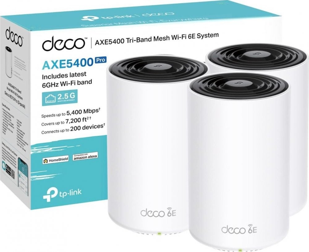 TP-LINK Deco XE75 Pro, 3ks