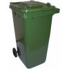 popolnica 240l plastová zelená J.A.D. / nádoba na odpad popolnica 240l plastová zelená J.A.D. / nádoba na odpad