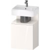 Duravit Qatego skrinka 44x35x64.5 cm závesná kúpeľňová skrinka pod umývadlo biela QA4076R22220000 Duravit Qatego skrinka 44x35x64.5 cm závesná kúpeľňová skrinka pod umývadlo biela QA4076R22220000