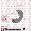 Brzdový bubon OTTO ZIMMERMANN GMBH 100.1649.20 Brzdový bubon OTTO ZIMMERMANN GMBH 100.1649.20