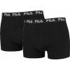 Pánske boxerky Fila, MAN BOXERS 2 PACK Čierna,Sivá M Pánske boxerky Fila, MAN BOXERS 2 PACK Čierna,Sivá M