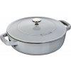 Staub Kastról so samopodlievacou pokrievkou 28 cm 3,7l sivý Staub Kastról so samopodlievacou pokrievkou 28 cm 3,7l sivý