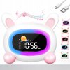 INTELIGENTNÝ BUDÍK PRE DETI HODINY MAČKA LED INTELIGENTNÝ BUDÍK PRE DETI HODINY MAČKA LED
