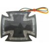 ZADNÉ LED SVETLO - GOTHIC - MALTÉZSKY KRÍŽ ČIERNE (11267) ZADNÉ LED SVETLO - GOTHIC - MALTÉZSKY KRÍŽ ČIERNE (11267)