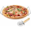 Kameň na pizzu so stojanom a radielkom Könighoffer Kameň na pizzu so stojanom a radielkom Könighoffer