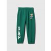 GAP Baby sweatpants with logo Boys zelená