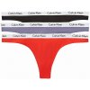 Dámske tangá Calvin Klein QD3587E 1CX 3 kusy Dámske tangá Calvin Klein QD3587E 1CX 3 kusy