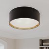 TK Lighting Stropné svietidlo Bilbao, čierne/zlaté, Ø 60 cm - 3432 TK Lighting Stropné svietidlo Bilbao, čierne/zlaté, Ø 60 cm - 3432