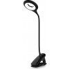 MG Reading LED lampa s klipsom, čierna MG Reading LED lampa s klipsom, čierna