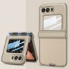 Púzdro GKK MAGNETIC LEATHER Plastové Motorola Razr 2022 5G zlaté