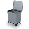 Odpadkový koš SYSTEMA - objem: 29 l, barva: světle šedá Odpadkový koš SYSTEMA - objem: 29 l, barva: světle šedá
