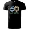 60 a fešák - Tričko extra veľké (5-8XL) - 5XL ( Čierna ) 60 a fešák - Tričko extra veľké (5-8XL) - 5XL ( Čierna )