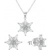 Agato Půvabná stříbrná sada šperků Sněhové vločky AGT-SET01W (řetízek, přívěsek, náušnice) Agato Půvabná stříbrná sada šperků Sněhové vločky AGT-SET01W (řetízek, přívěsek, náušnice)