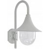 VidaXL Nástenná záhradná lampa, 42 cm, E27, hliníková, biela VidaXL Nástenná záhradná lampa, 42 cm, E27, hliníková, biela