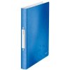 Zakladač 2 krúžkový 25mm Leitz WOW - 25 mm, 10 ks, Modrá metalická, A4 Zakladač 2 krúžkový 25mm Leitz WOW - 25 mm, 10 ks, Modrá metalická, A4