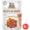 Brit Care Cat Fillets in Gravy with Hearty Duck 6× 85 g Brit Care Cat Fillets in Gravy with Hearty Duck 6× 85 g