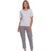 Dámske pyžamo Moraj PDD4600-020 Farba: Sivá, Veľkosť: 2XL Dámske pyžamo Moraj PDD4600-020 Farba: Sivá, Veľkosť: 2XL