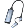 PREMIUMCORD HDMI capture/grabber pro záznam Video/Audio signálu do počítače s konektorem USB3.0 a USB-C (ku2grab7) PREMIUMCORD HDMI capture/grabber pro záznam Video/Audio signálu do počítače s konektorem USB3.0 a USB-C (ku2grab7)