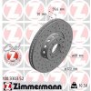 Brzdový kotúč ZIMMERMANN 100.3303.52 Brzdový kotúč ZIMMERMANN 100.3303.52
