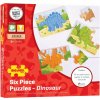 Bigjigs Toys Puzzle 3v1 dinosauri Bigjigs Toys Puzzle 3v1 dinosauri