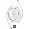 Baseus P10364501211-00 USB-C/Ligtning, 1m, bílý Baseus P10364501211-00 USB-C/Ligtning, 1m, bílý