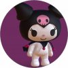 Jedlý papier Kuromi s čiapkou s lebkou 19,5 cm - Pictu Hap Jedlý papier Kuromi s čiapkou s lebkou 19,5 cm - Pictu Hap