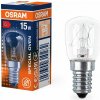 Osram Špeciálna žiarovka do rúry T26, E14, 15 W, 110 lm, 2700 K, číra Osram Špeciálna žiarovka do rúry T26, E14, 15 W, 110 lm, 2700 K, číra