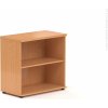 NABYTOK-DIZAJNOVY.SK - SN280 11 - Kancelárska skriňa nadstavbová Komfort, 80x38,5x75 cm, bez dverí, buk NABYTOK-DIZAJNOVY.SK - SN280 11 - Kancelárska skriňa nadstavbová Komfort, 80x38,5x75 cm, bez dverí, buk