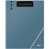 MFP písacia podložka s klipom zatváracia s gumičkou A4 modrá