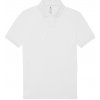 B&C polo tričko PU424 white