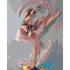ZUTY Maľovanie podľa čísel - BALETKA TANCUJÚCA NA PALETE FARIEB Rámovanie: vypnuté plátno na rám, Rozmer: 40x50 cm ZUTY Maľovanie podľa čísel - BALETKA TANCUJÚCA NA PALETE FARIEB Rámovanie: vypnuté plátno na rám, Rozmer: 40x50 cm