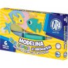 ASTRA Termotvrdnúca plastelína 6 farieb pastelová s trblietkami ASTRA Termotvrdnúca plastelína 6 farieb pastelová s trblietkami