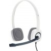 Logitech H150 Headset otvorená (On Ear) káblové, 981-000350, stereo, biela, Redukcia šumu mikrofónu, Potlačenie hluku; 981-000350 Logitech H150 Headset otvorená (On Ear) káblové, 981-000350, stereo, biela, Redukcia šumu mikrofónu, Potlačenie hluku; 981-000350