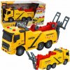 LeanToys Auto Odtahovka Silniční asistence Hák Platforma Světla Zvuky 1:16 LeanToys Auto Odtahovka Silniční asistence Hák Platforma Světla Zvuky 1:16