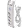 Emos EMOS P54012 Prepäťová ochrana 900J – 4 zásuvky, 2m, biela Emos EMOS P54012 Prepäťová ochrana 900J – 4 zásuvky, 2m, biela