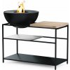 Grilovací stôl Fire Kitchen s ohniskom Bowl 70 cm Grilovací stôl Fire Kitchen s ohniskom Bowl 70 cm