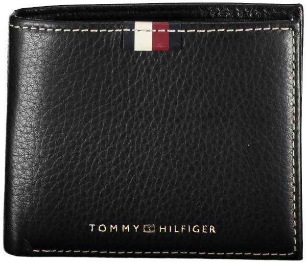 Tommy Hilfiger kvalitná pánska peňaženka Čierna