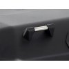 SHAD Kompletná sada čiernych hliníkových kufrov SHAD TERRA BLACK, 48 litrov vrchný kufor, 36/47 litrov bočné kufre, vrátane montážnej sady a platni SHAD TRIUMPH Tiger 900