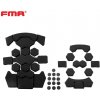 FMA FMA Yunlin set vankúšikov do helmy z pamäťovej peny - Čierna FMA FMA Yunlin set vankúšikov do helmy z pamäťovej peny - Čierna